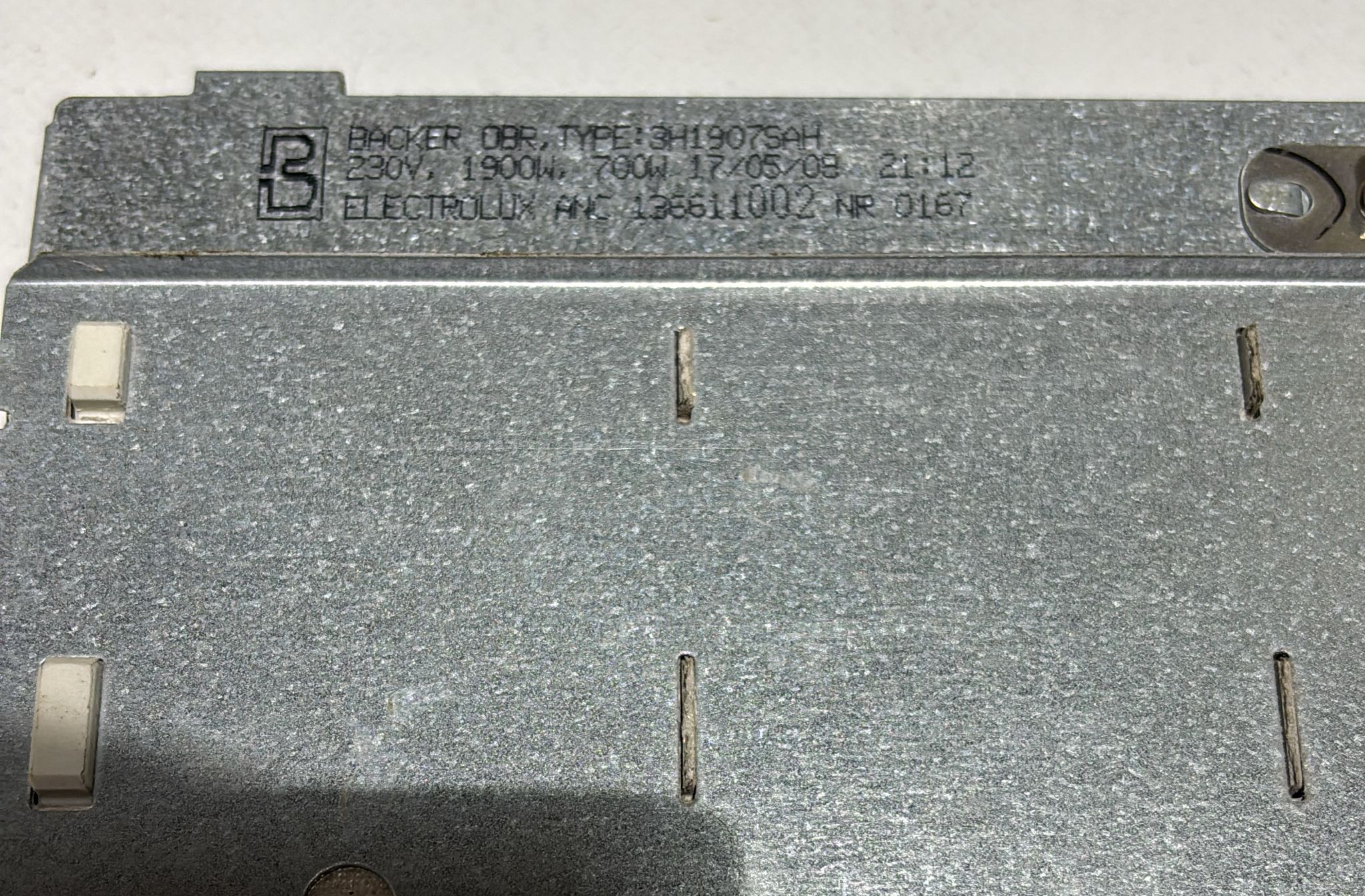 RESISTENCIA ELECTROLUX